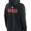 San Francisco 49ers Black Pullover Hoodie