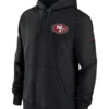 San Francisco 49ers Black Sideline Hoodie