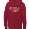 San Francisco 49ers Nike Sideline Hoodie - Red- Youth