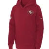 San Francisco 49ers Red Pullover Hoodie