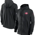 San Francisco 49ers Sideline Club Full-Zip Hoodie