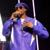 Snoop Dogg Olympics Purple Bomber Jacket