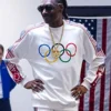 Snoop Dogg Team USA Olympic White Sweatshirt