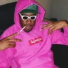 Supreme Box Logo Hoodie Pink