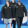 Team USA Black Puffer Olympic Jacket