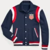 Team USA Fleece Baseball Jacket