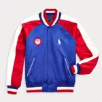 Team USA Satin Baseball Jacket