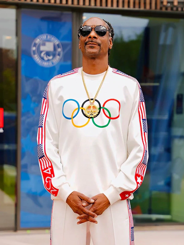 Team USA Snoop Dogg Olympic White Sweatshirt