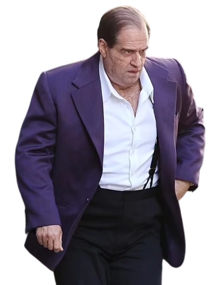 The Penguin Colin Farrell Purple Blazer