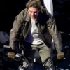 Tom Cruise Olympic Closing Ceremony Leather Jacket