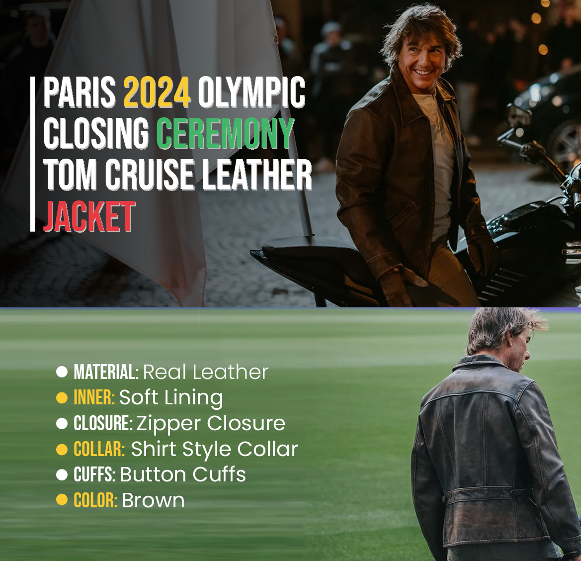 Tom Cruise Olympics Jacket