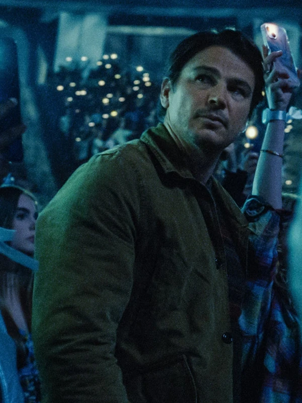 Trap 2024 Josh Hartnett Brown Jacket