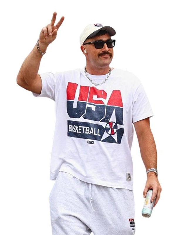 Travis Kelce USA Basketball T-shirt