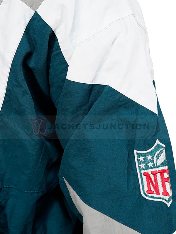 Vintage 90s Eagles Half Zip Pullover Jacket