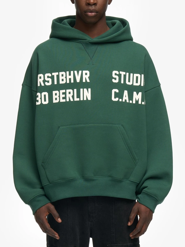 Wrstbhvr Vadim Oversized Green Hoodie