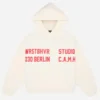 Wrstbhvr Vadim Oversized White Hoodie