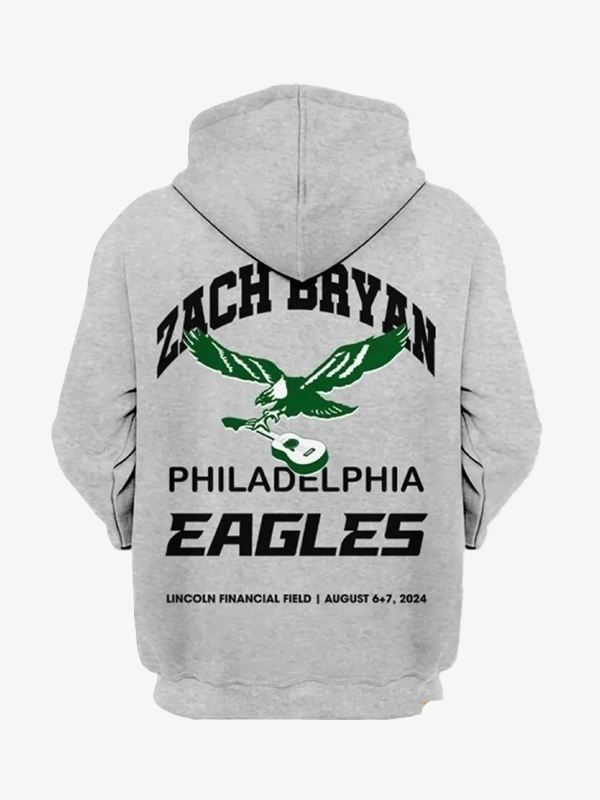 Zach-Bryan-Philadelphia-Eagles-Hoodie-Grey