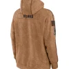 2023 Chicago Bears Salute To Service Brown Hoodie