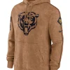 2023 Chicago Bears Salute To Service Club Pullover Hoodie