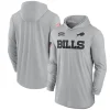 2024 Buffalo Bills Salute to Service Long Sleeve Hooded T-Shirt