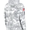 2024 Denver Broncos Arctic Camo Salute to Service Club Grey Hoodie