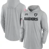 2024 Las Vegas Raiders Salute to Service Long Sleeve Hooded T-Shirt