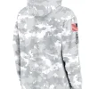 2024 Miami Dolphins Arctic Camo Salute to Service Club Grey Hoodie