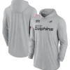 2024 Miami Dolphins Salute to Service Long Sleeve Hooded T-Shirt