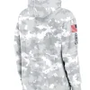 2024 New York Giants Arctic Camo Salute to Service Club Grey Hoodie