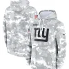 2024 New York Giants Arctic Camo Salute to Service Hoodie