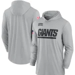 2024 New York Giants Salute to Service Long Sleeve Hooded T-Shirt