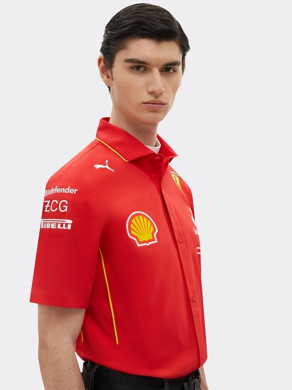 2024 Red Scuderia Ferrari Team Shirt