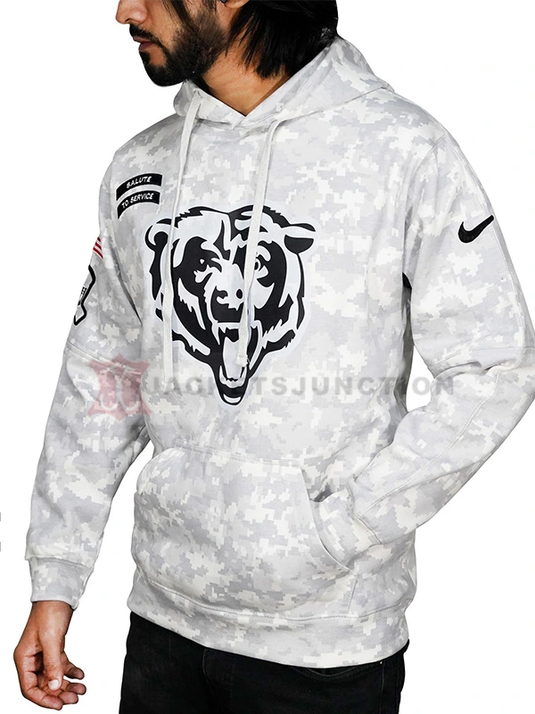 Bears salute to service hoodie xxl best sale