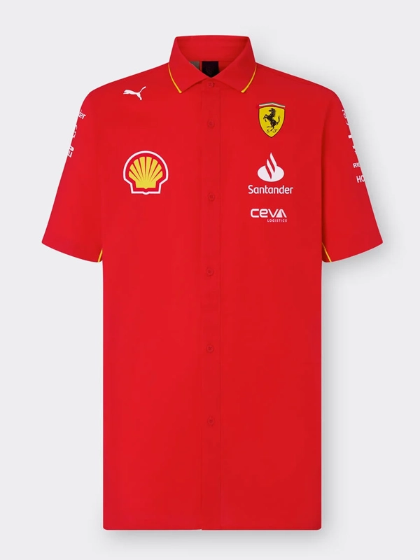 2024 Scuderia Ferrari Team Red Shirt