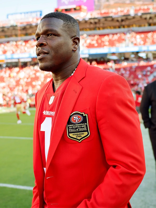 49ers Frank Gore Hall of Fame Induction Jacket Red