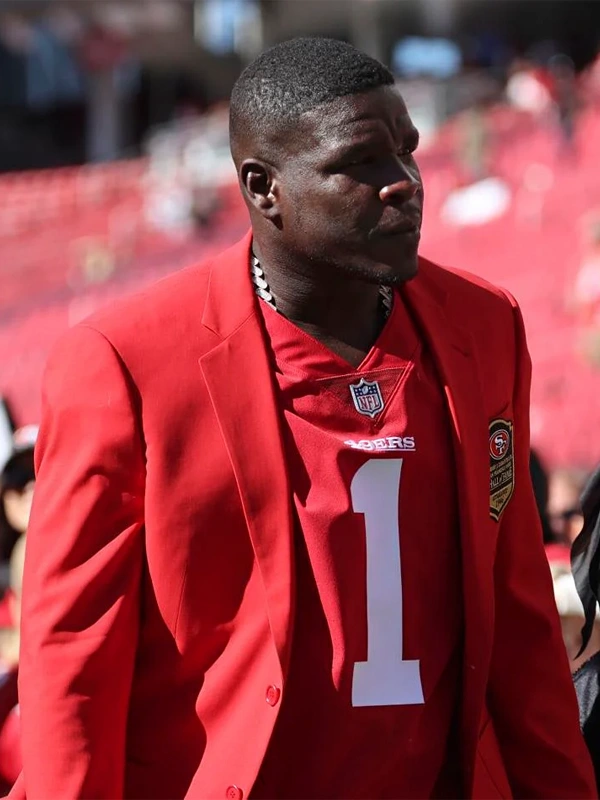 49ers Frank Gore Red Hall of Fame Induction Jacket