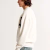 Abercrombie Philadelphia Eagles White Sweatshirt