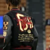 Ac Milan Black Varsity Jacket