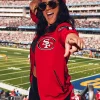 Bayley San Francisco 49ers Red Track Jacket