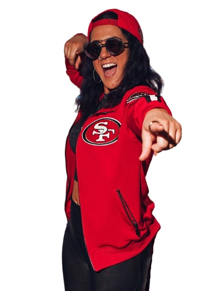 Bayley San Francisco 49ers Track Jacket