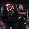 Black Ac Milan Varsity Jacket