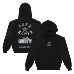 Born x Raised Black Dallas Cowboys Chrome Rocker Hoodie