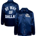 By Way of Dallas Cowboys Reflective Coaches Full-Snap Jacket