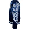 By Way of Dallas Cowboys Reflective EIAS Blue Varsity Jacket