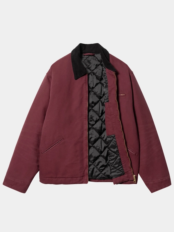 Carhartt Wip Detroit Jacket Maroon