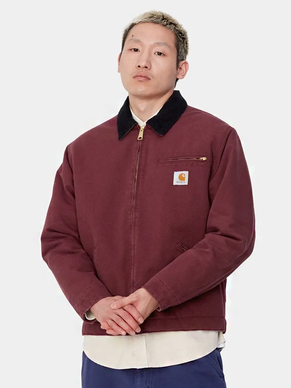 Carhartt Wip Detroit Maroon Jacket