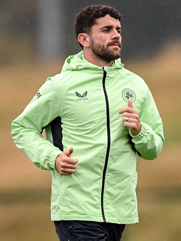 Castore Ireland Football Training Jacket Green