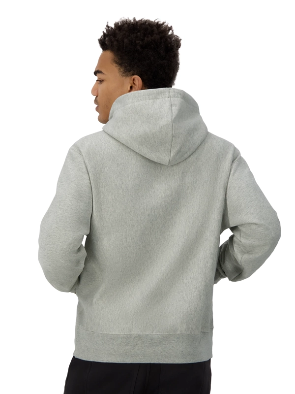 Champion Reverse Weave Grey Pullover Hoodie