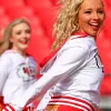 Cheerleaders KC Chiefs White Hoodie