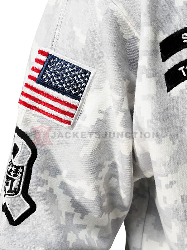 Chicago Bears Camo Salute to Service Hoodie